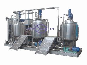 Processing Line Mixing Storage Stainless Steel Tank